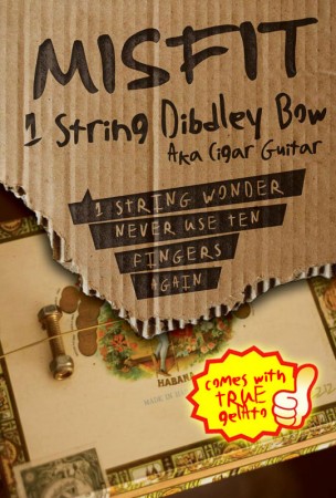 Misfit 1 String Diddley Bow - Library for Kontakt